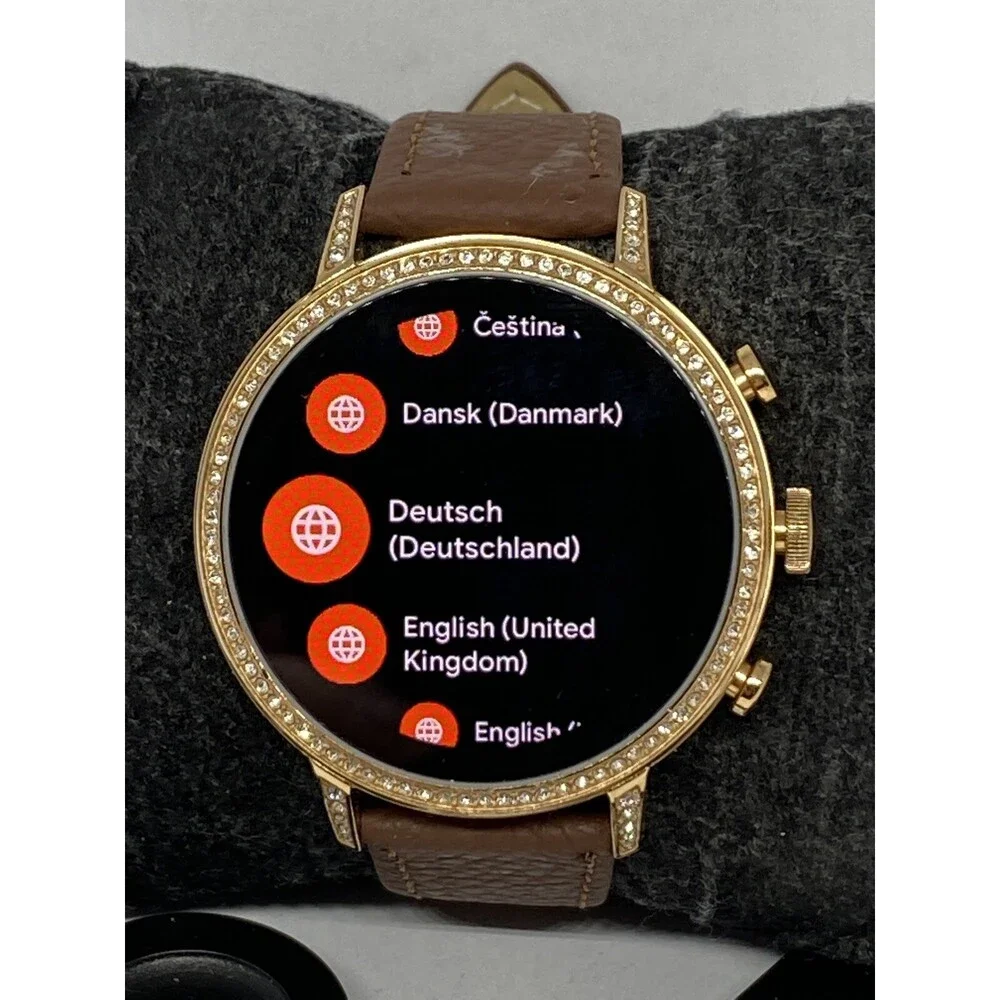 Fossil Gen 4 Authentic Digital Dial Smart Watch Custom Band FTW6011 LT447